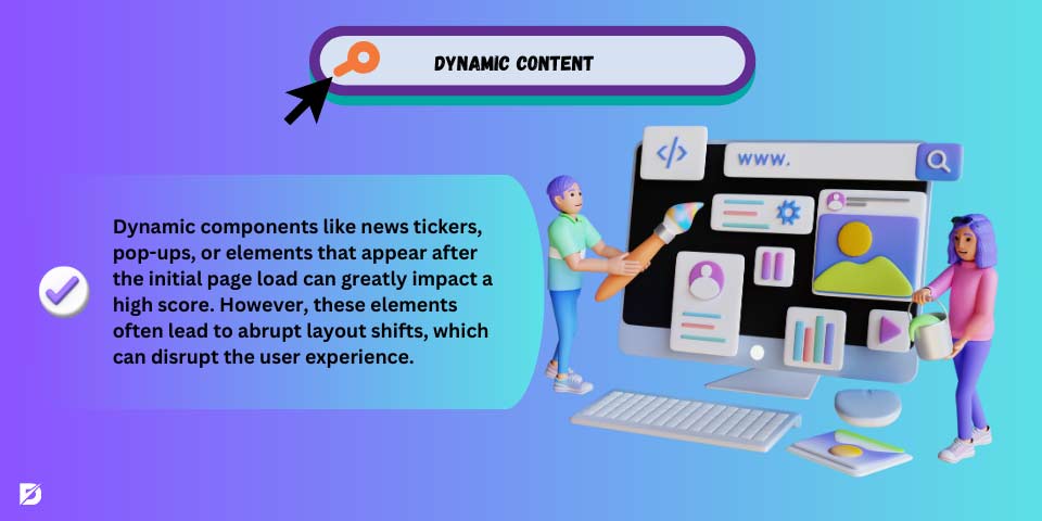 CLS dynamic content