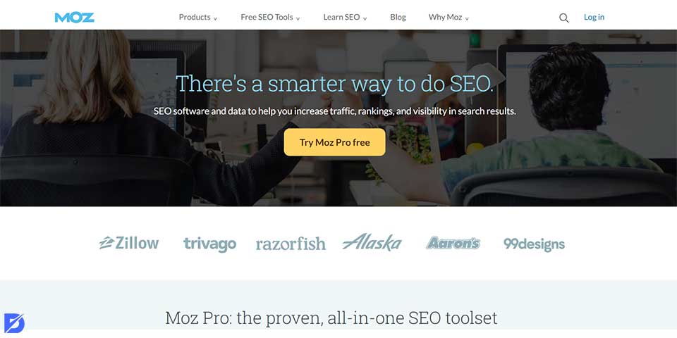 Moz competitor analysis tool