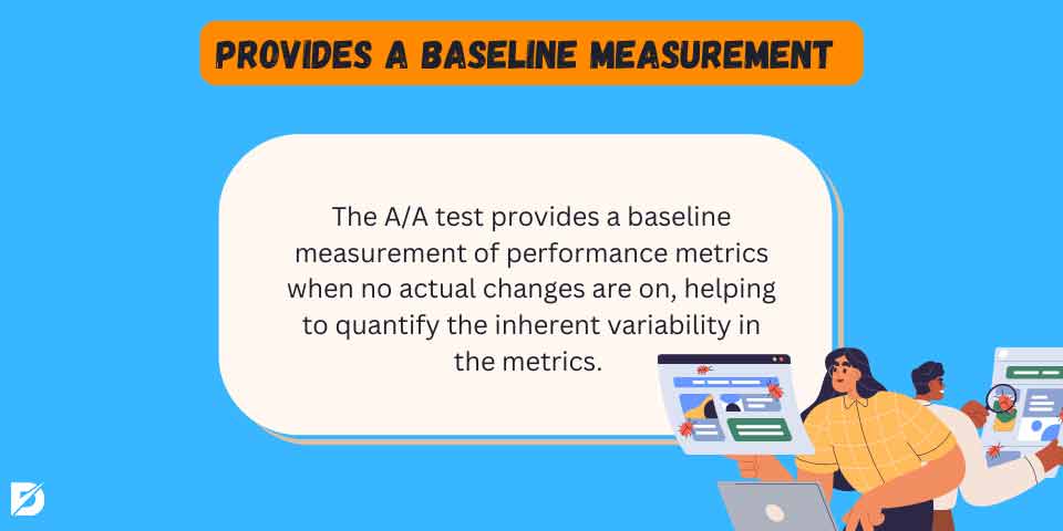 provides baseline measurement