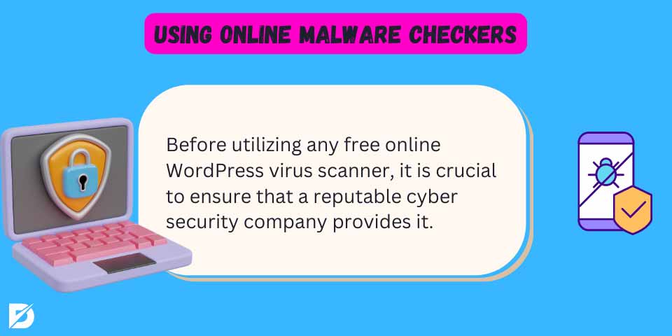 using online WordPress malware removal checkers