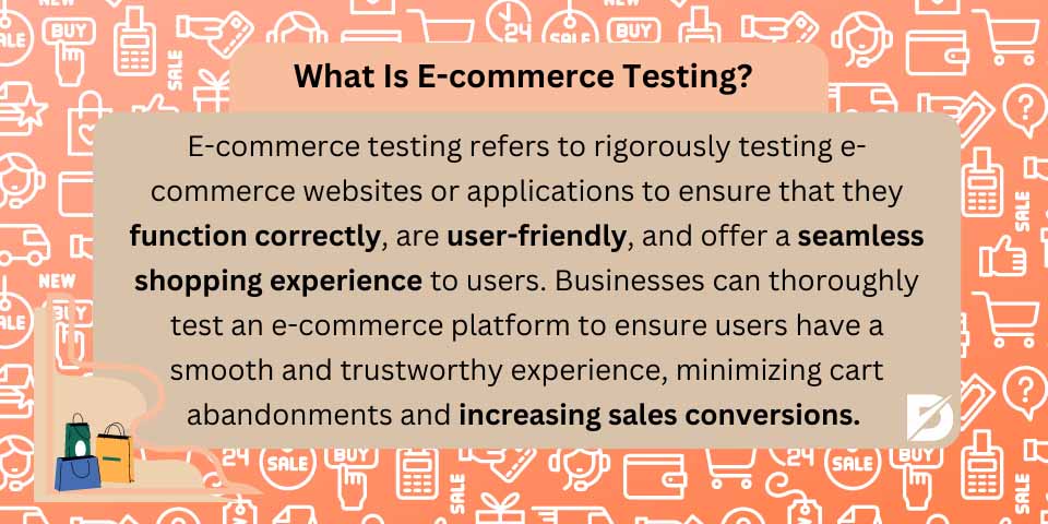 what is ecommerce testing