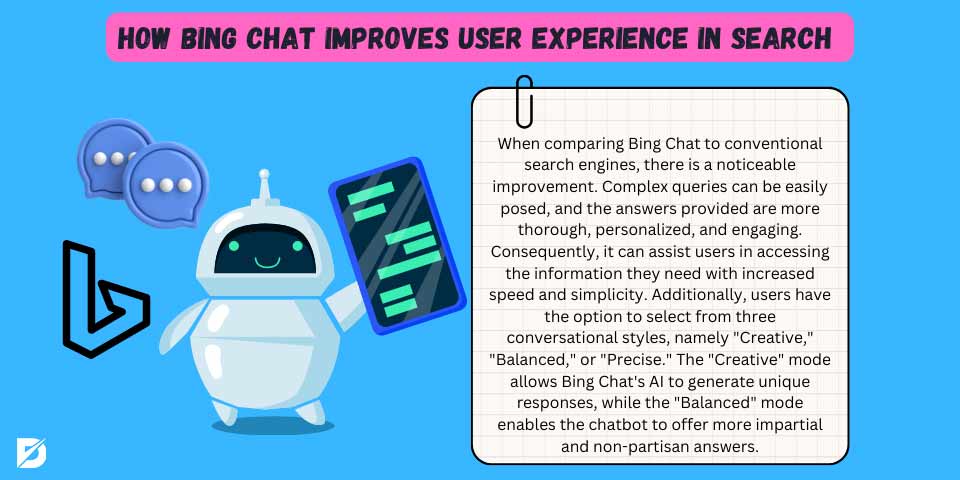 how Bing Chat improves UX