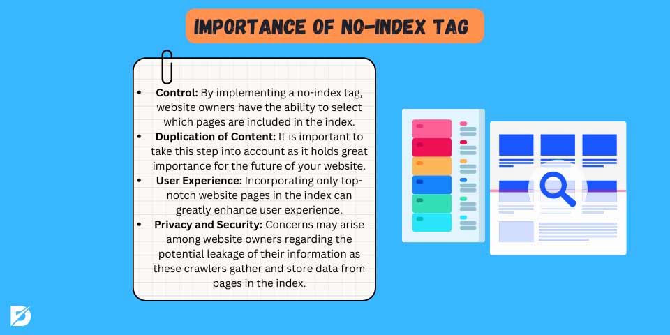 importance of no-index tag