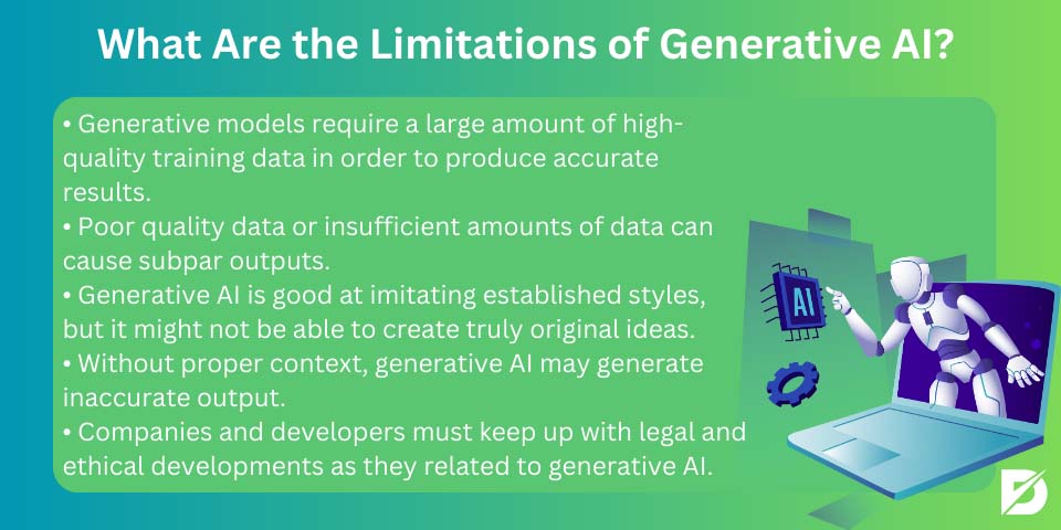 what are the limitations of generative ai