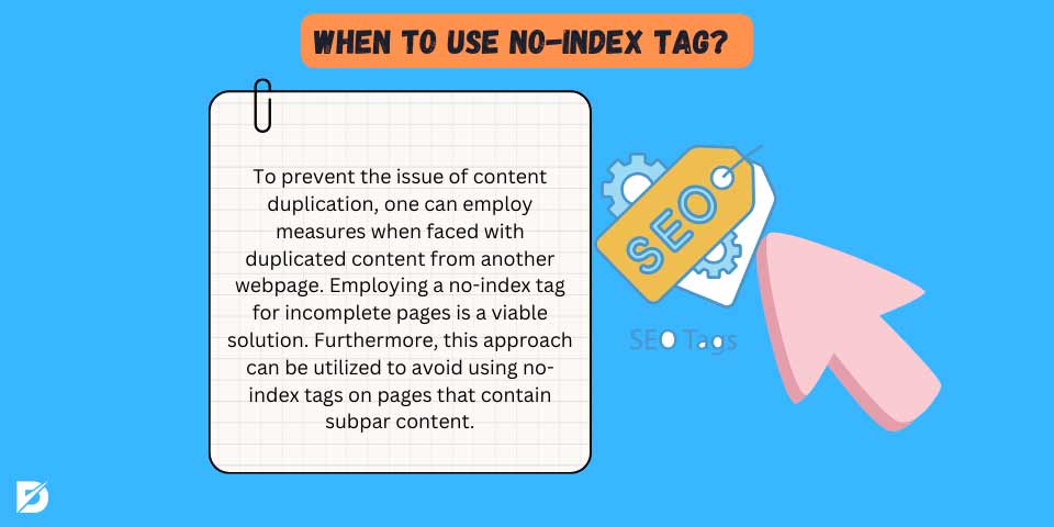 when to use no-index tag