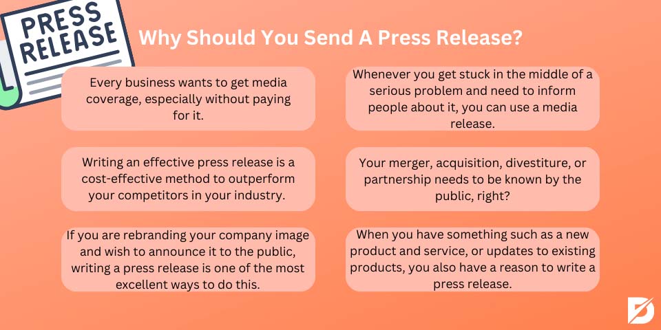 why should you send a press release