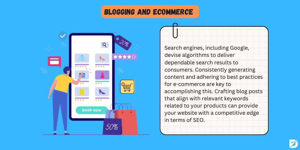 blogging and e-commerce