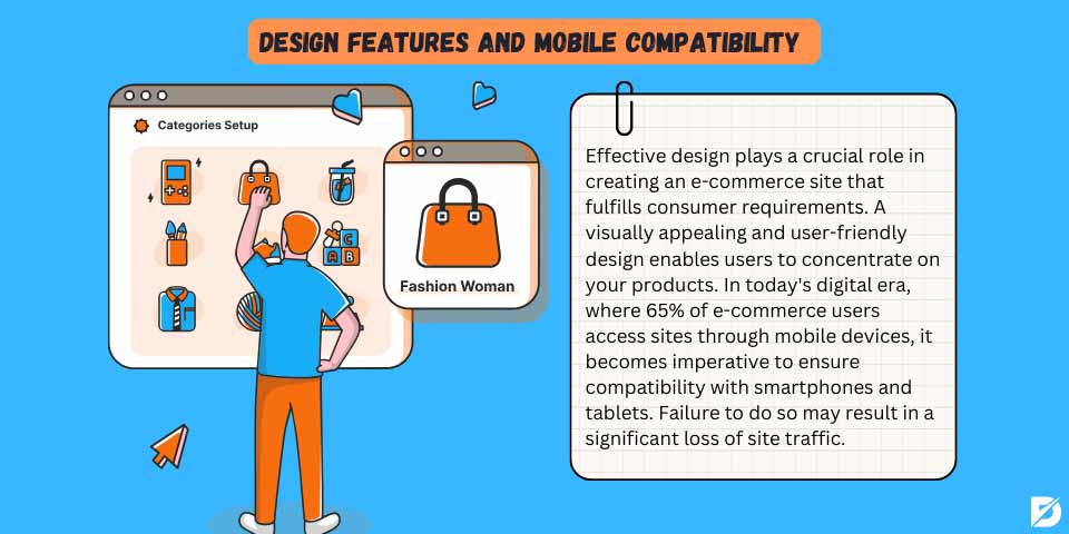 design features and mobile compatibility