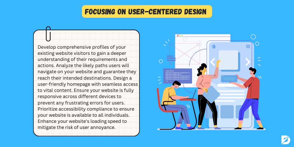 focusing on user-centered design