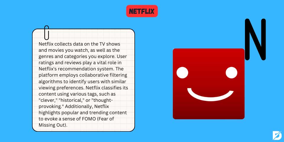 Netflix personalized data