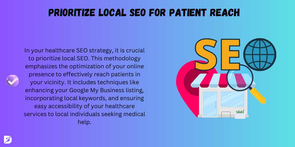 local SEO for patient search