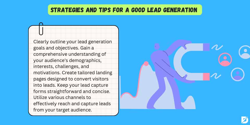 strategies and tips for good lead generation