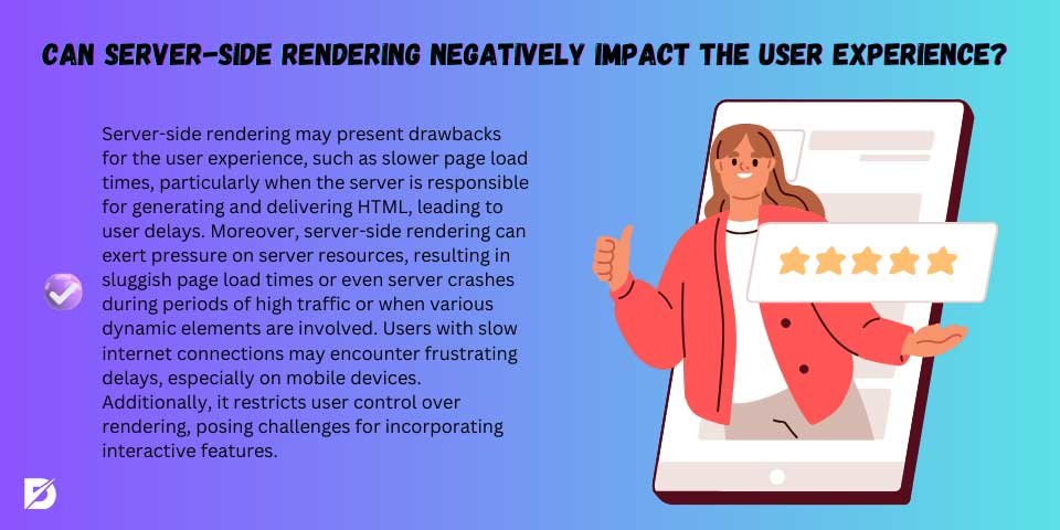 server-side rendering impact on user experience