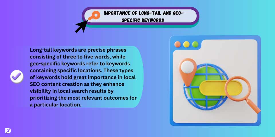 importance of long-tail keywords and geo-specific keywords