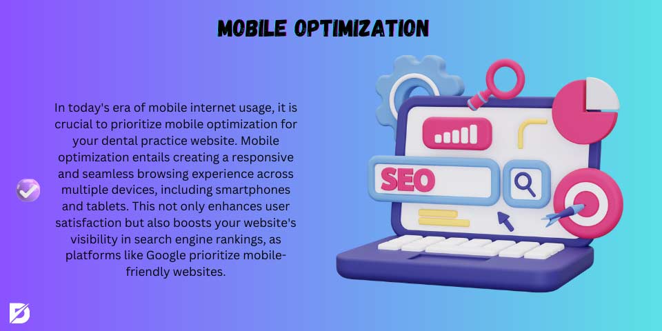 mobile optimization SEO for dentists