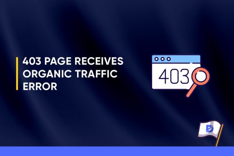 403 Page Receives Organic Traffic Error in Technical SEO 