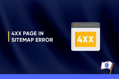 4xx Page in Sitemap Error in Technical SEO 