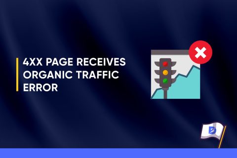 4xx Page Receives Organic Traffic Error in Technical SEO