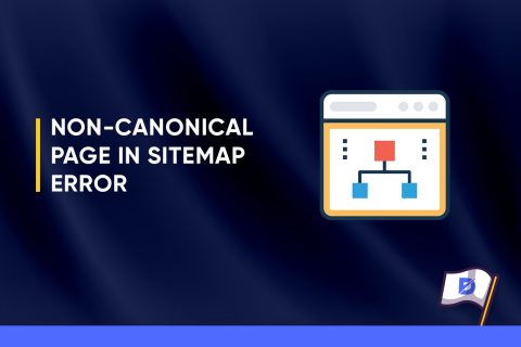 Non-canonical Page In Sitemap Error In Technical SEO 