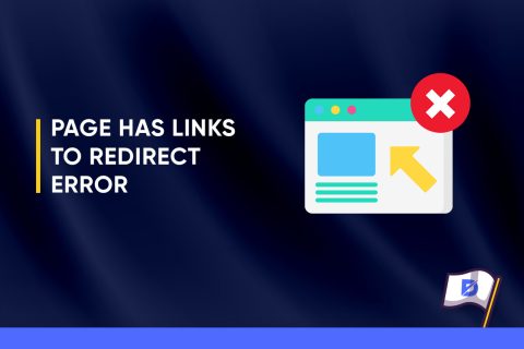 Page Has Links to Redirect Error in Technical SEO 