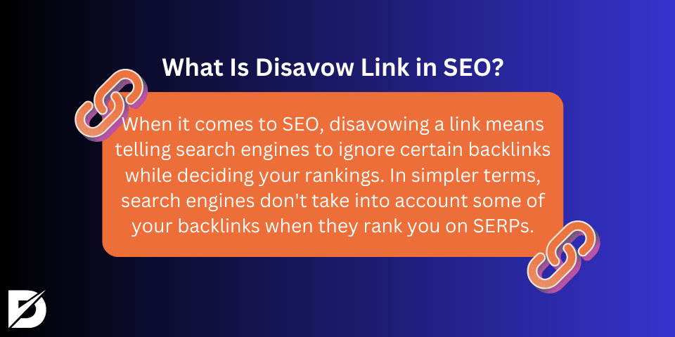 what is disavow link in seo