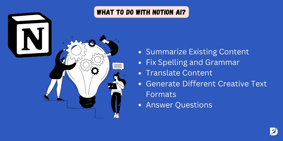 what to do with Notion AI