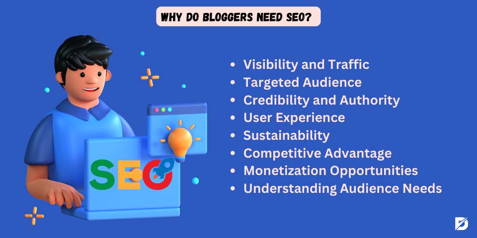 why do blogger need SEO