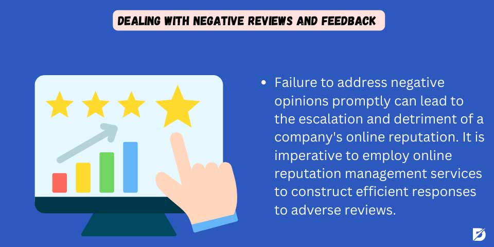 dealing with negative reviews