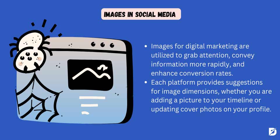 digital marketing images in social media