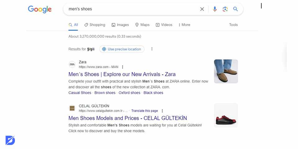 men's shoes non-branded search