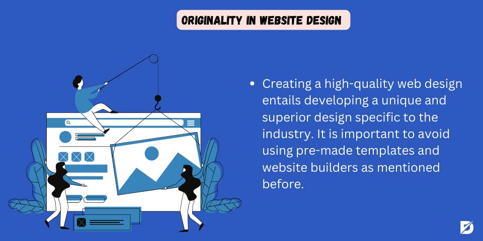 originality in website design