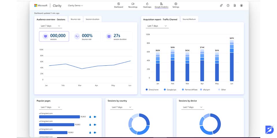 Clarity search reports