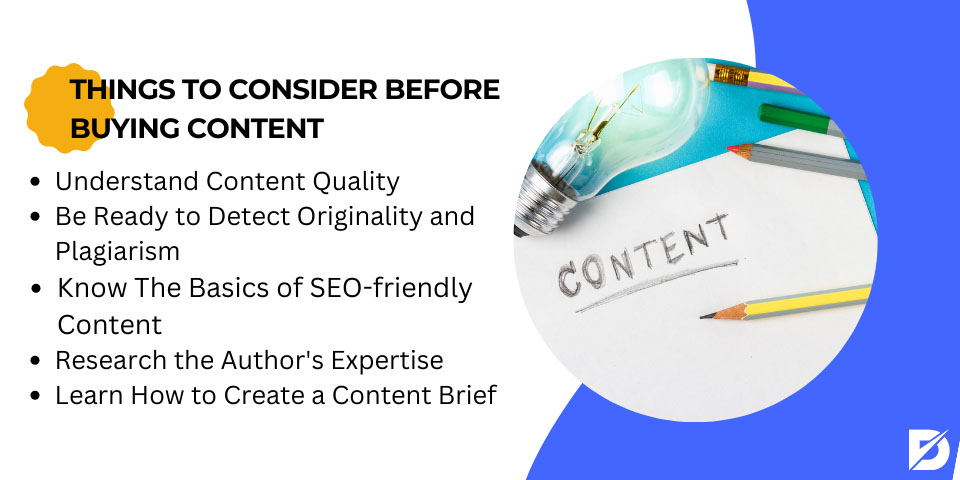 things to consider before buying content