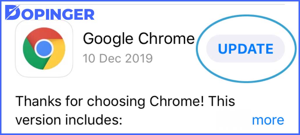 upgrade chrome