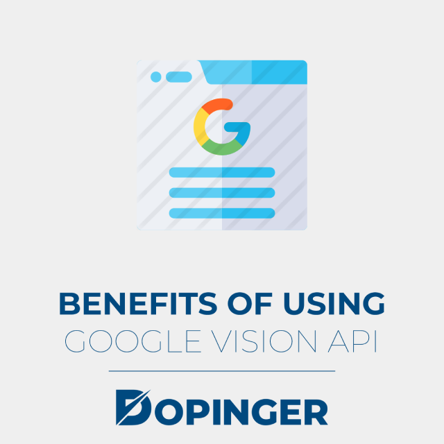 benefits of using google vision api