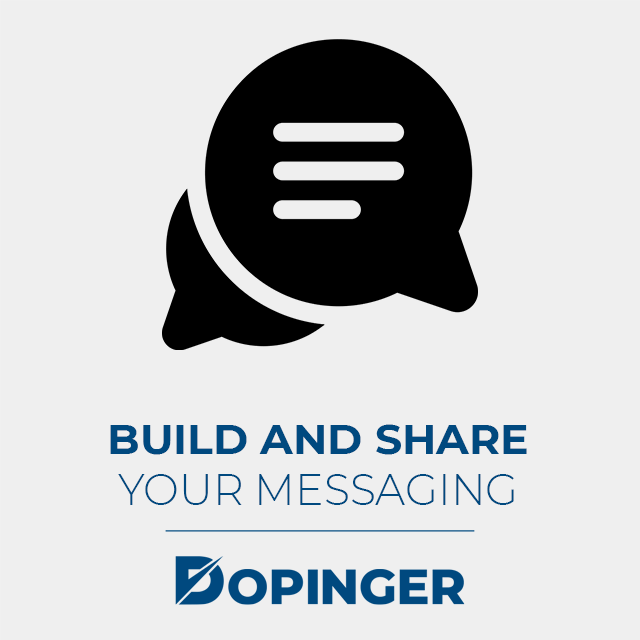 build and share your messaging