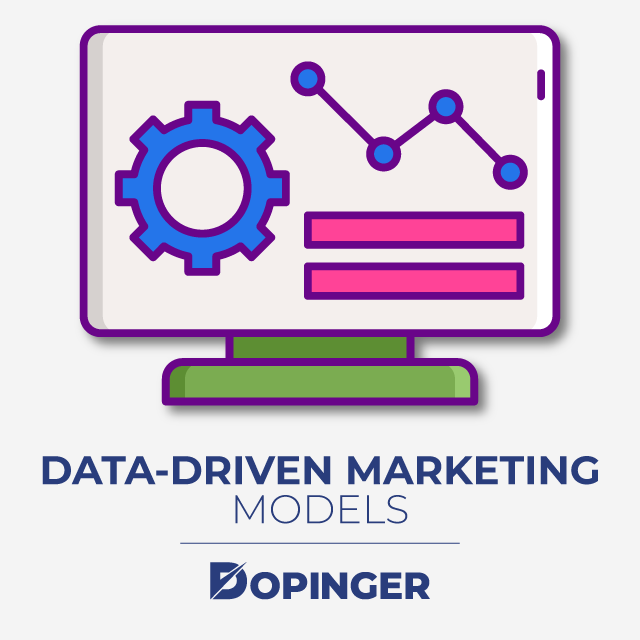 Blue Highlighted Text Data Driven Marketing Agency