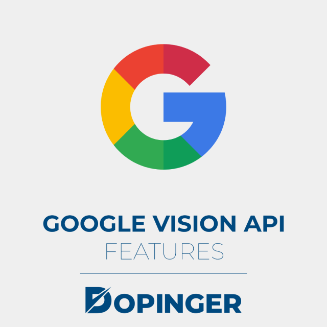 google vision api features