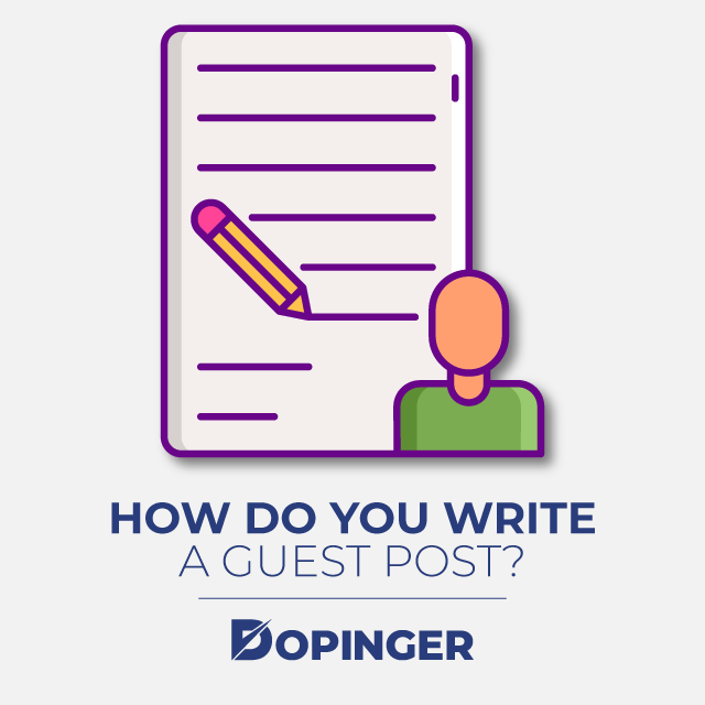 how do you write guest posting