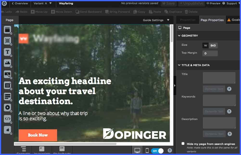 How to Create a Landing Page in Unbounce