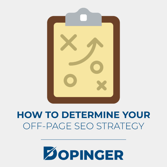 how to determine your off page seo strategy