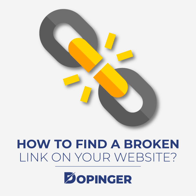 How To Find a Broken Link