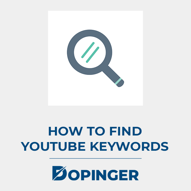 how to find youtube keywords