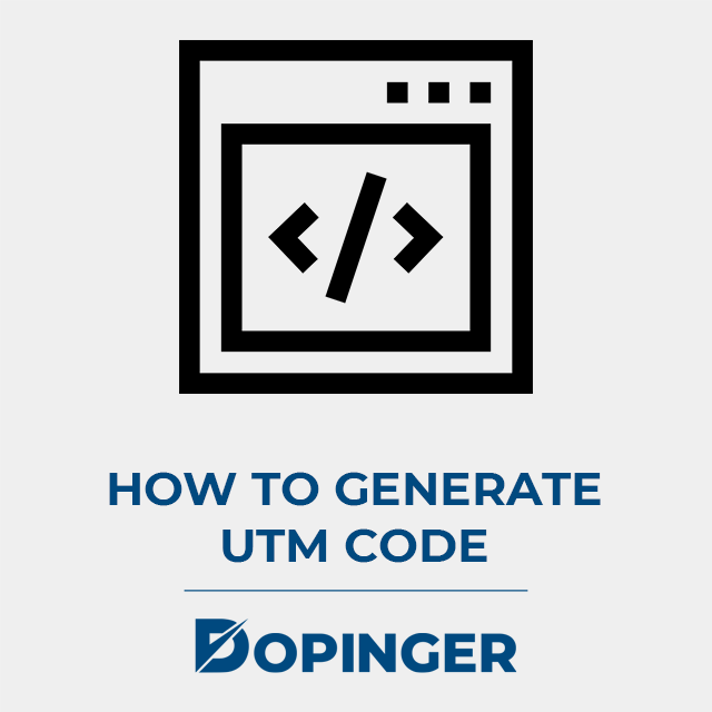 how to generate utm code