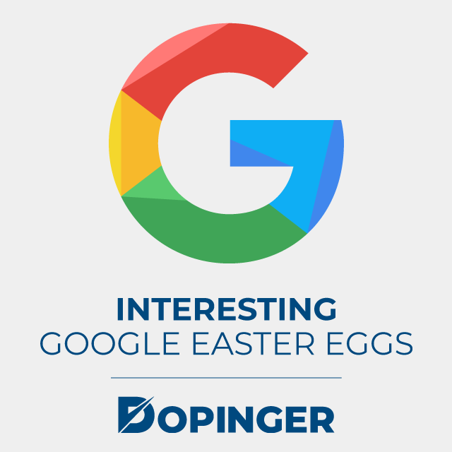 interesting google easter eggs