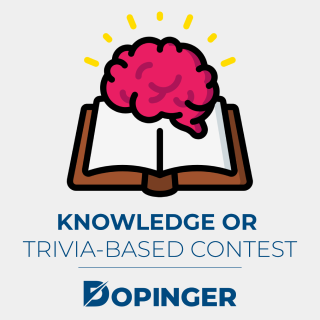 knowledge or trivia based contest