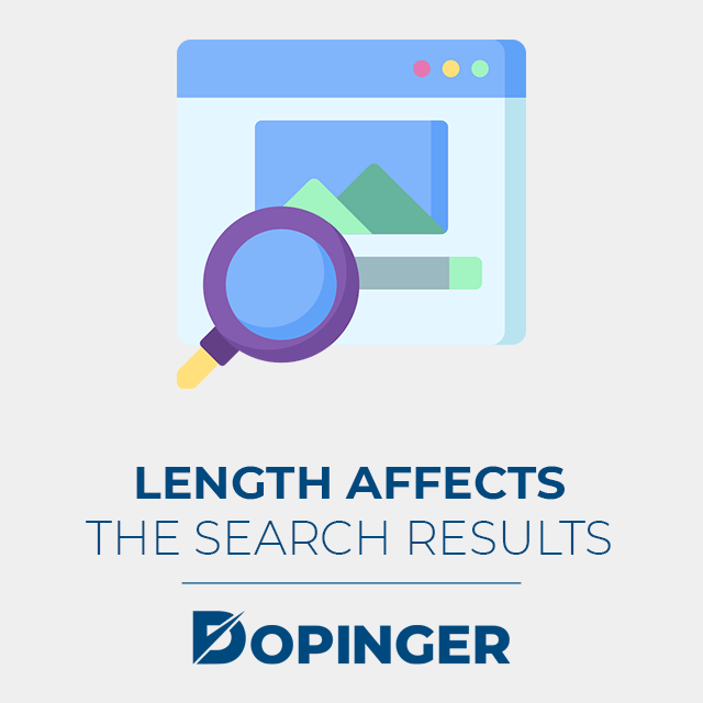 blog length affects search results