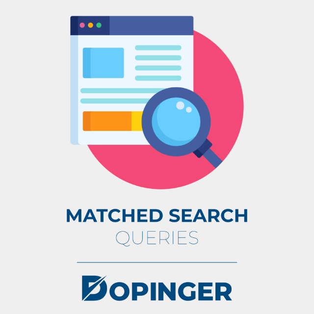 matched search queries