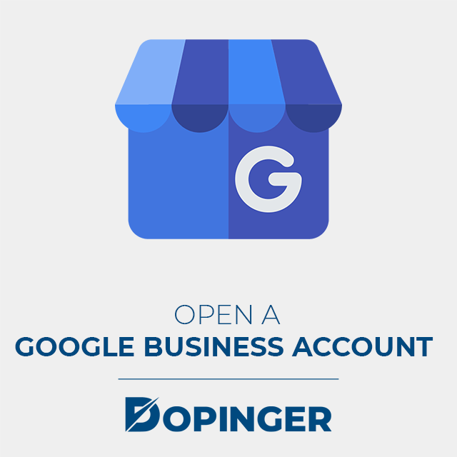 open a google business account