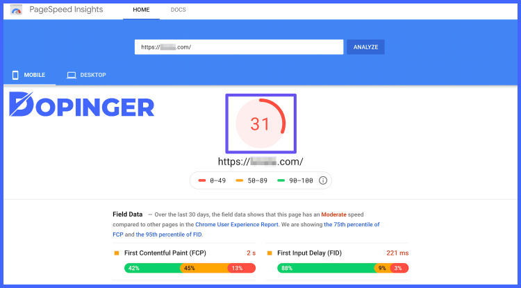 Google PageSpeed Insights